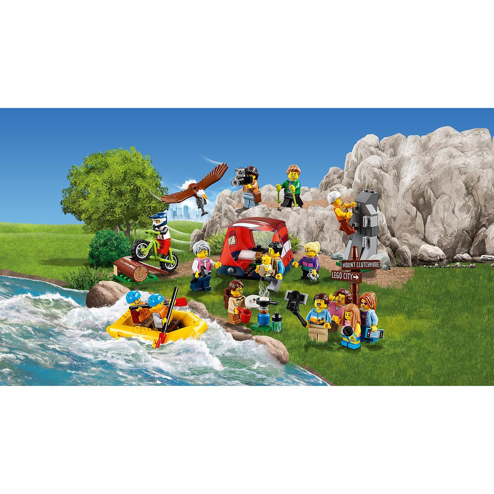 LEGO City: Любители активного отдыха 60202 — People Pack - Outdoor Adventures — Лего Сити Город