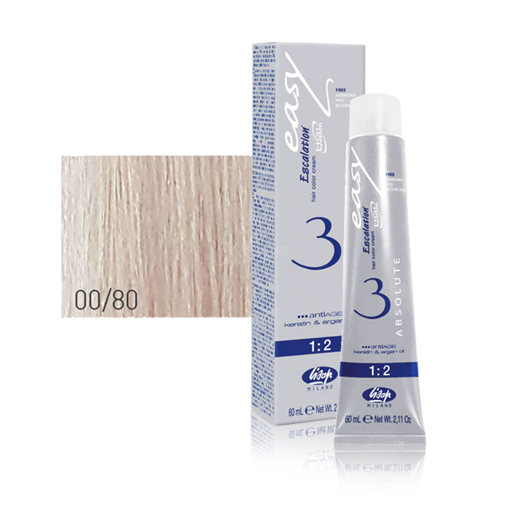 Перманентный безаммиачный краситель для волос Lisap Escalation Easy Absolute-3 (Lisap Absolute-3)