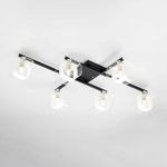 Citilux Вирта CL139165 Люстра потолочная Чёрная Матовая