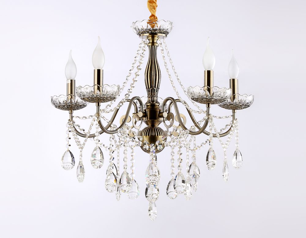 Ambrella Подвесная классическая люстра с хрусталем Classic TR4949