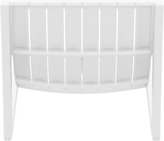 Шезлонг Slim белый