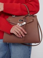 БРЕЛОК CHARM 01 EPSOM CARAMEL