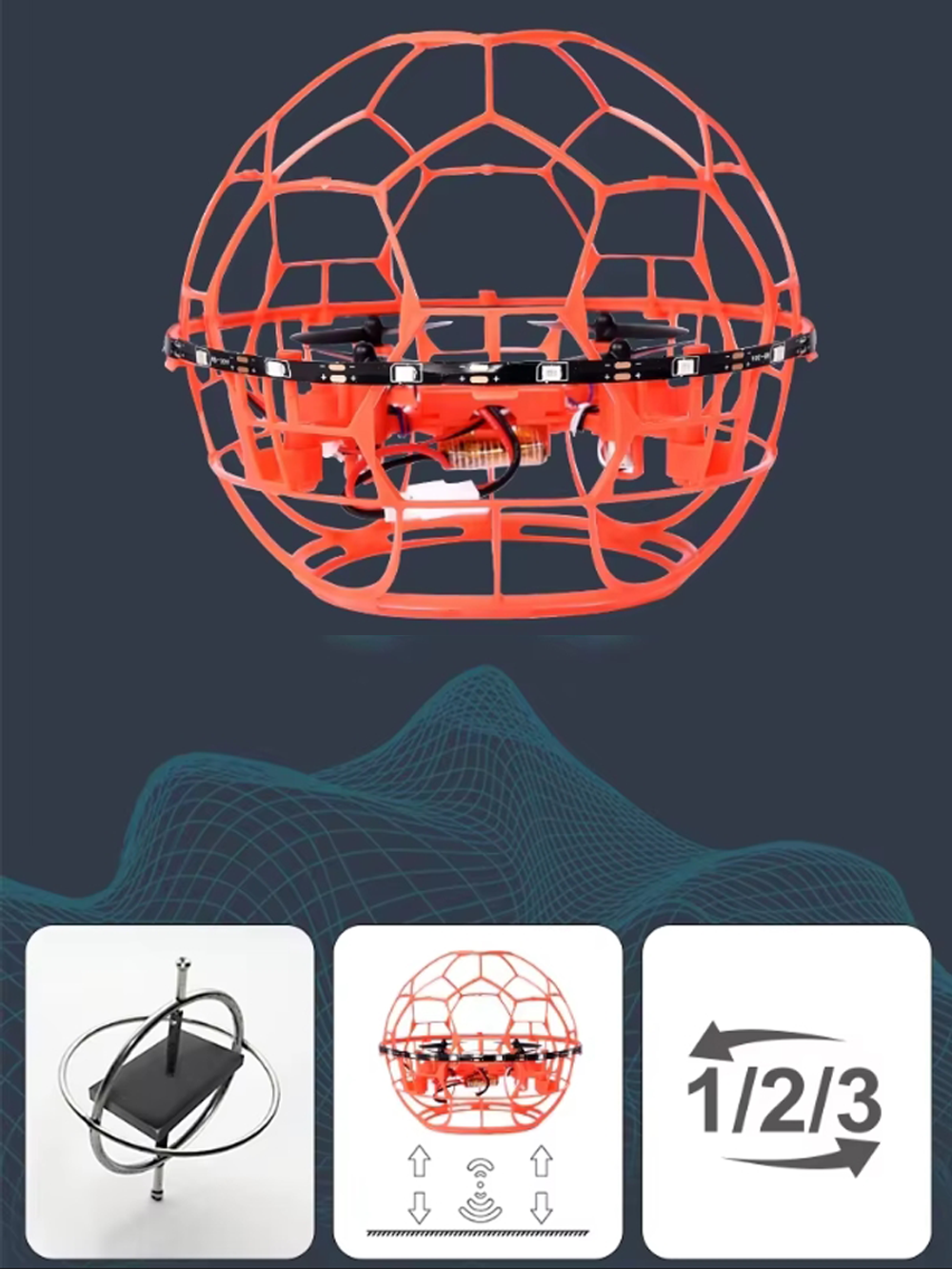 GT2 Mini Drone Ball | дрон-мяч