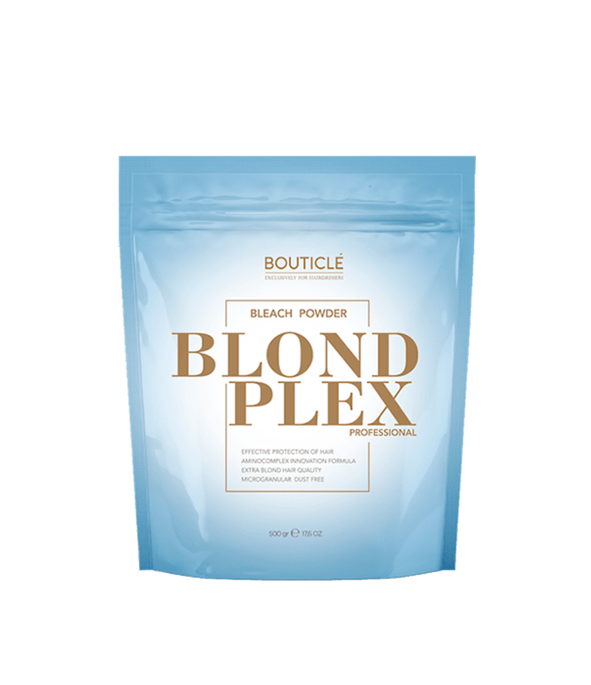 Обесцвечивающий порошок Blond Plex с аминокомплексом – «BOUTICLE Blond Plex Powder Bleach»