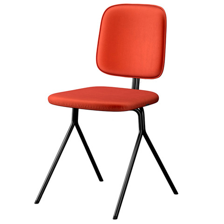 Стул LATITUDE Ror, Y, велюр, черный/темно-красный/зелено-синий