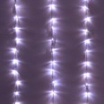Гирлянда для улицы ЗАНАВЕС «Водопад» ш3,0* в2,0 м 480 ламп LED, прозр.пров, 6 реж, IP-54, Белый (возможность соединения)