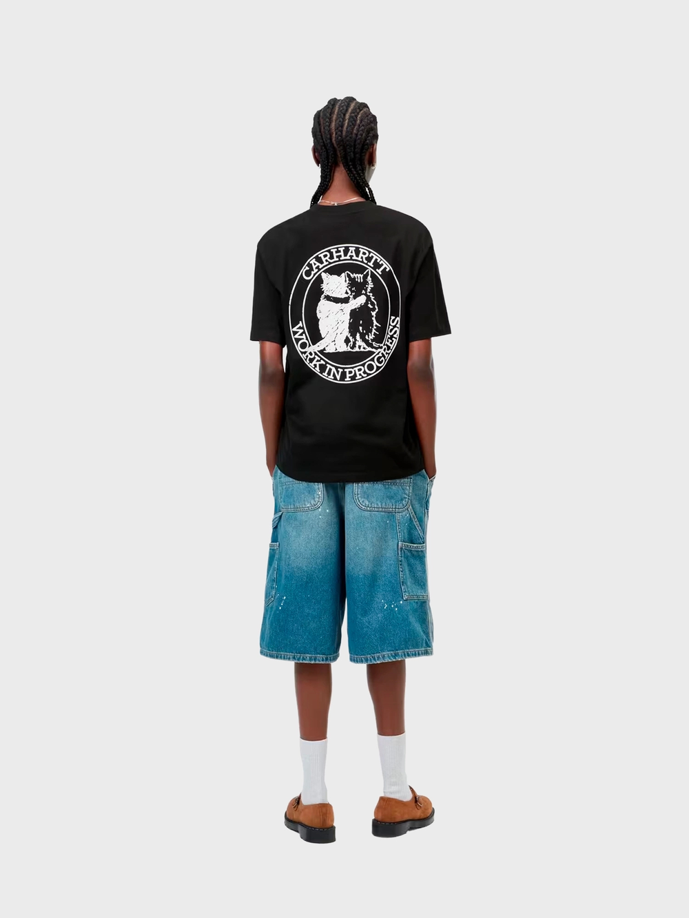 Футболка Carhartt WIP Hugging Cats Black