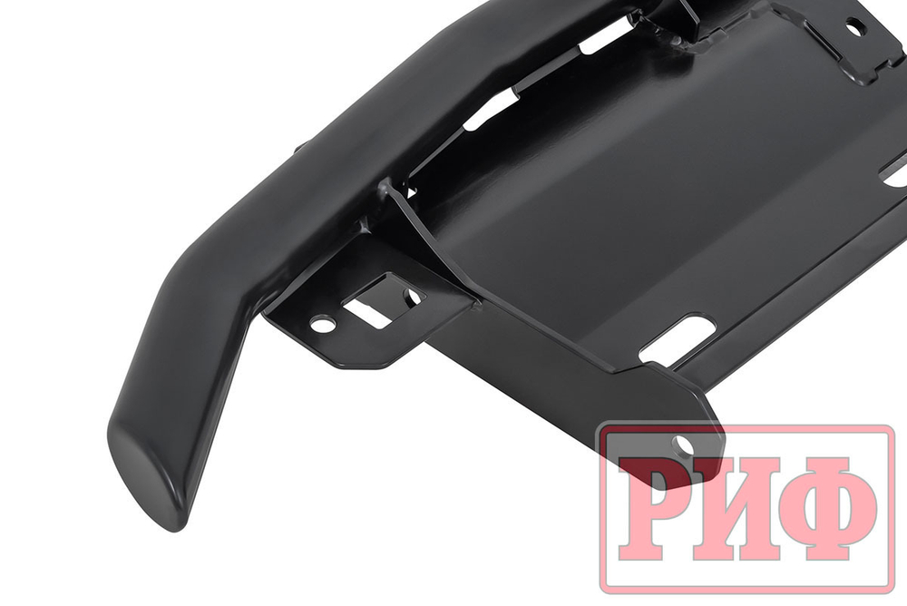 Бампер силовой задний/защита штатного бампера Lada Niva Travel с возможностью установки фаркопа РИФ