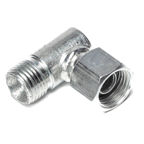 Угольник РВД (М16*1,5-М16*1,5), с гайкой