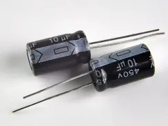 Конденсатор электролитический 10мкФ 450в 105°С CD11Z / 10х16 / FARATON