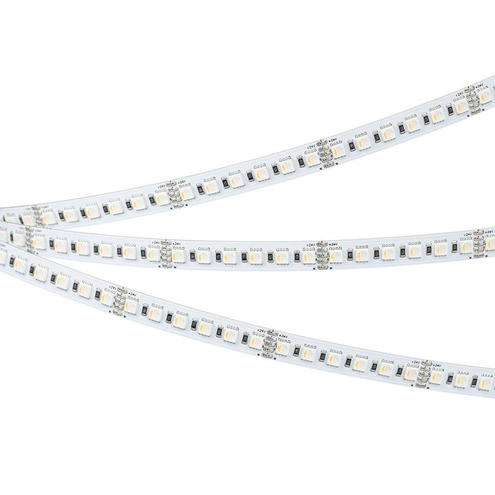 Светодиодная лента Arlight 5W/m 120Led/m 4040SMD разноцветный/холодный белый 5M RT-H120-10mm 24V RGBW-White-4-in-1 048748