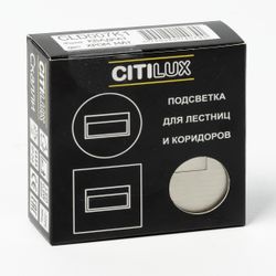 Citilux Скалли CLD007K1 LED Встраиваемый светильник лестничный Матовый Хром
