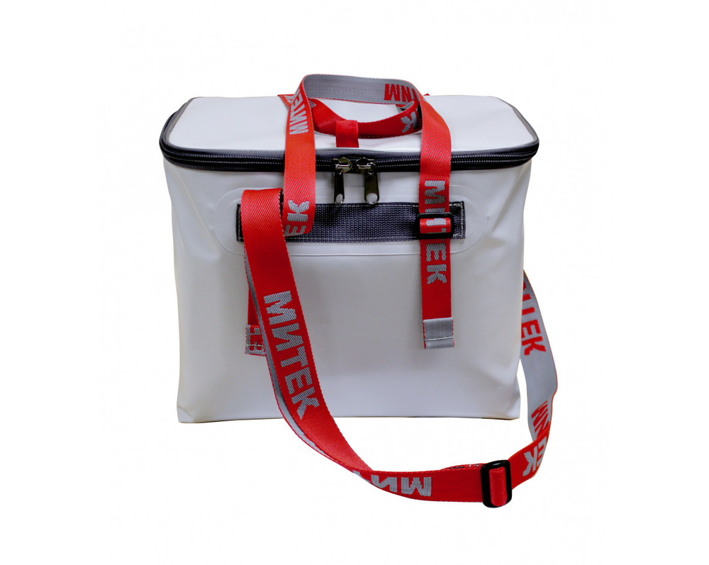 СУМКА МИТЕК С КРЫШКОЙ БОКС (38Х23Х32СМ) СЕРАЯ