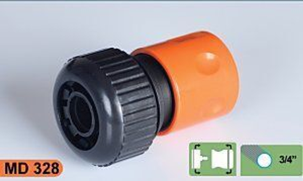 Коннектор быстросъем шланг 3/4" MD 328