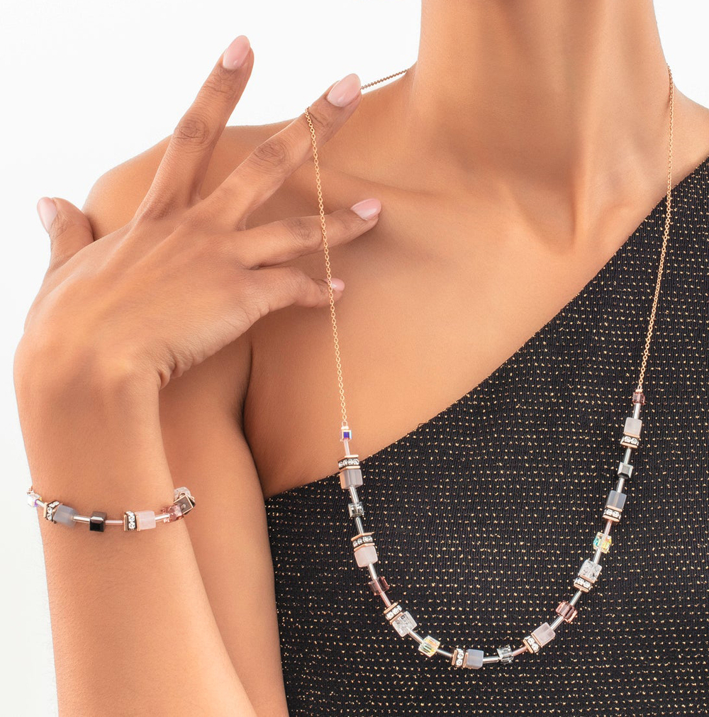 Браслет Coeur de Lion Rose-Grey 3035/30-1912