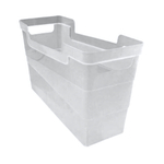 Контейнер для хранения "Tule" 10,5л, 342х160х253 мм с ручкой (бесцветный)