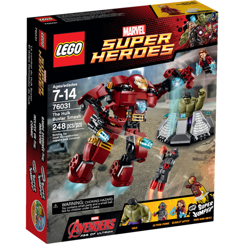 LEGO Super Heroes: Разгром Халкбастера 76031 — The Hulk Buster Smash — Лего Супергерои Марвел