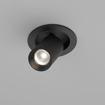 Встраиваемый светильники 7W 4000K 50° C071CL-7W4K-B чёрный Focus LED Maytoni