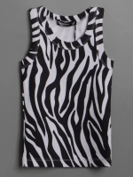 Майка для девочки на лето в рубчик