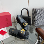 Valentino Vlogo Slide Sandal