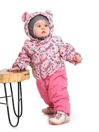 Комбинезон для новорожденных малышей утепленный осень