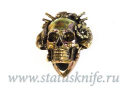 Бусина Гейша (нейзильбер)фотография - 2