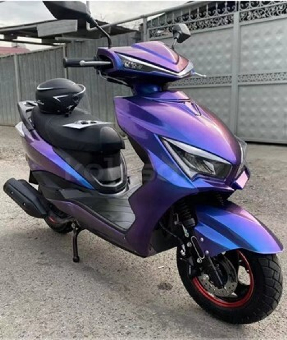Бензиновый скутер M10 фиолетовый