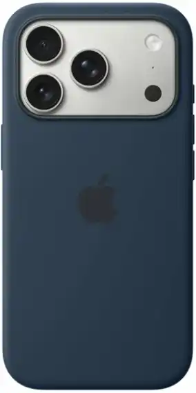 Чехол Apple iPhone 17 Pro Silicone Case with MagSafe - Midnight (MGFH4) синий