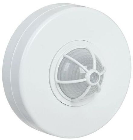 Детектор движения ДД 024 1100Вт угол. обз. 120-360град. 6м IP33 бел. IEK LDD11-024-1100-001