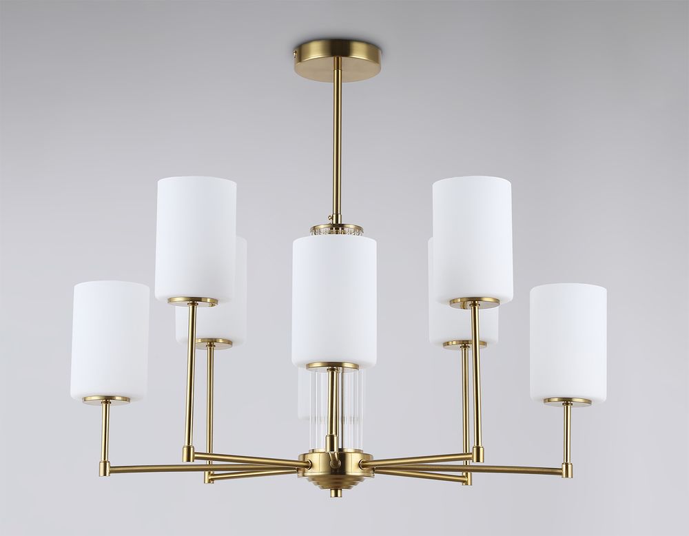 Ambrella Люстра со стеклянными плафонами на штанге Modern LH56217