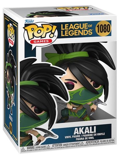 Фигурка Funko POP! Games League of Legends Akali (1080) 83857 / Фигурка Фанко ПОП! по мотивам игры "Лига легенд", Акали