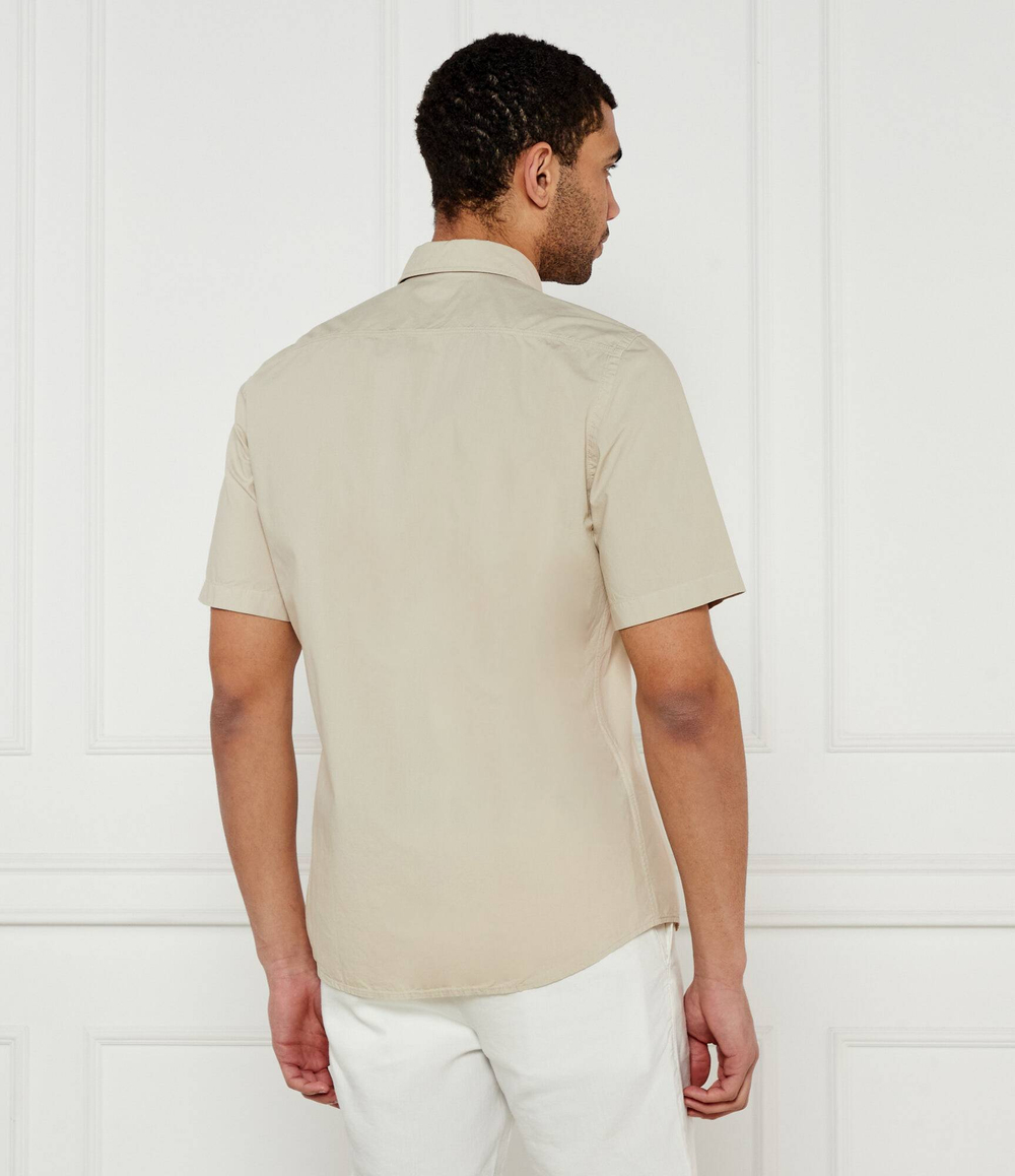 Рубашка Relegant_6-short_M BOSS ORANGE - бежевый(50537331)