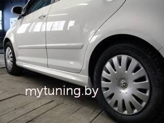 Пороги в стиле R-Line для Skoda Octavia A5 2(II) FL