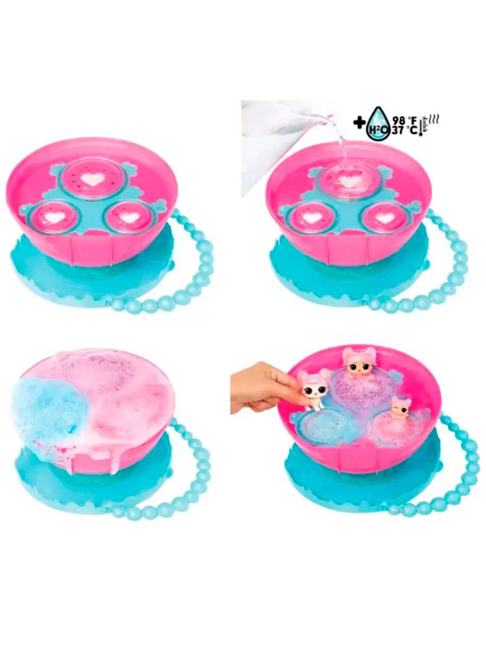 Набор куклы Лол Чемодан Lol Bubble Deluxe оригинал