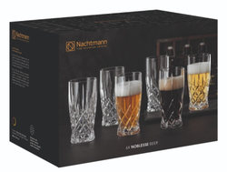 NOBLESSE - Набор стаканов 6 шт. для пива 350 мл; стекло