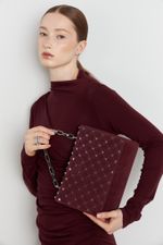 BAD GIRL LARGE BAG BORDO