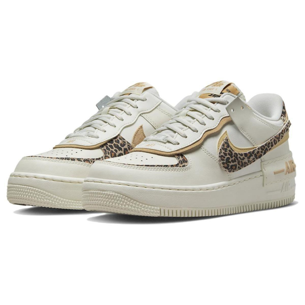 Кроссовки Nike Air Force 1 Shadow GS Leopard