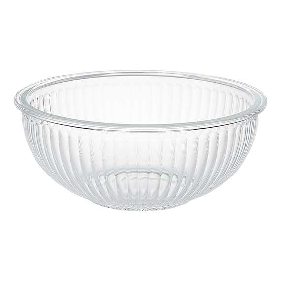 Чаша стеклянная с бамбуковой крышкой harmy, 2 л