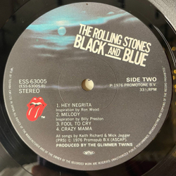 Винтажная виниловая пластинка LP The Rolling Stones Black And Blue (Japan 1979) (Obi) Hand Of Fate