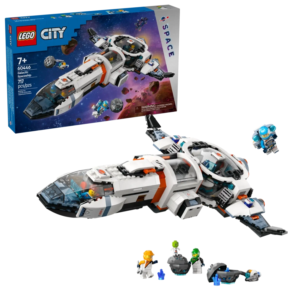 Конструктор LEGO City 60446 Модульный галактический космический корабль