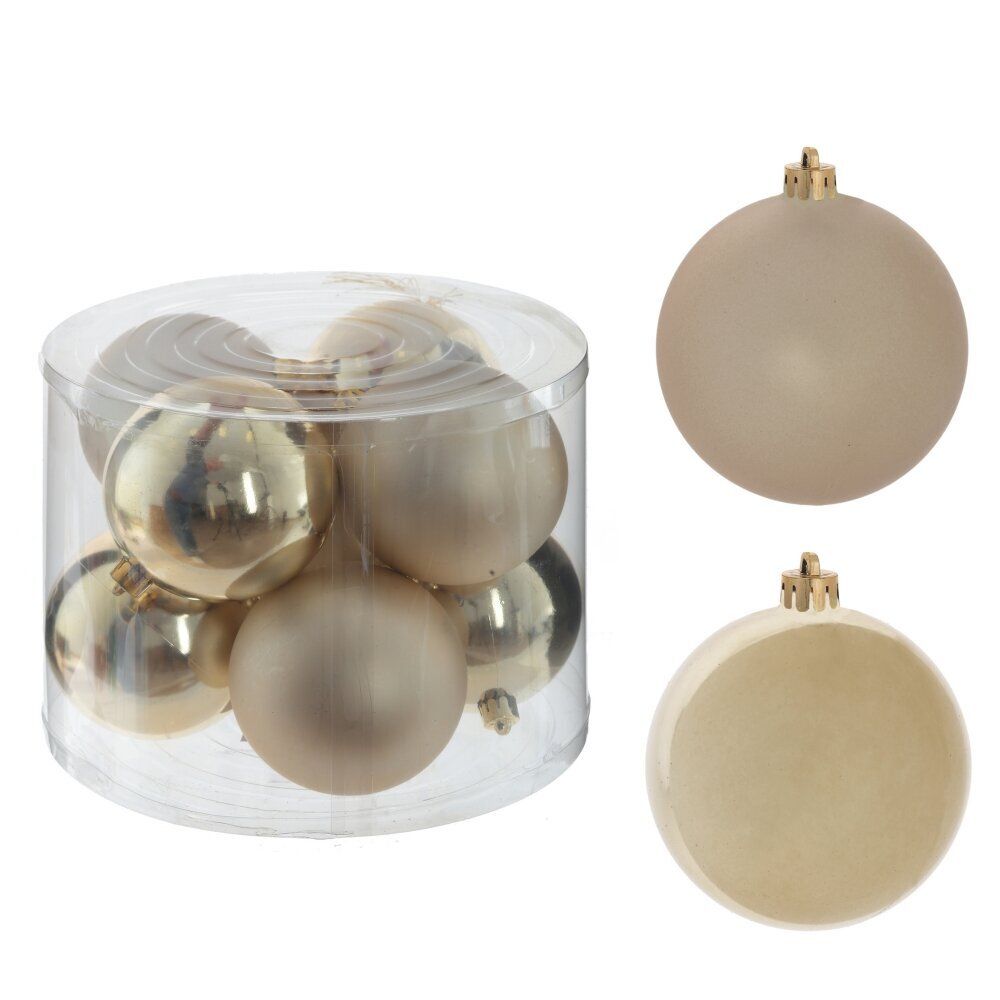 GAEM Набор из 8шт Украшение новогоднее "Шар", D 10 см, L24 W24 H18,5 см