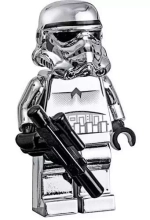 Минифигурка LEGO sw0097 Имперский штурмовик (Хром)