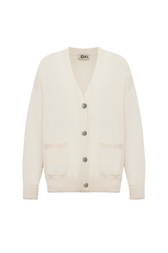 Кардиган из шелка и кашемира