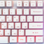 Игровой набор Nakatomi KMG-2305U клавиатура+мышь White