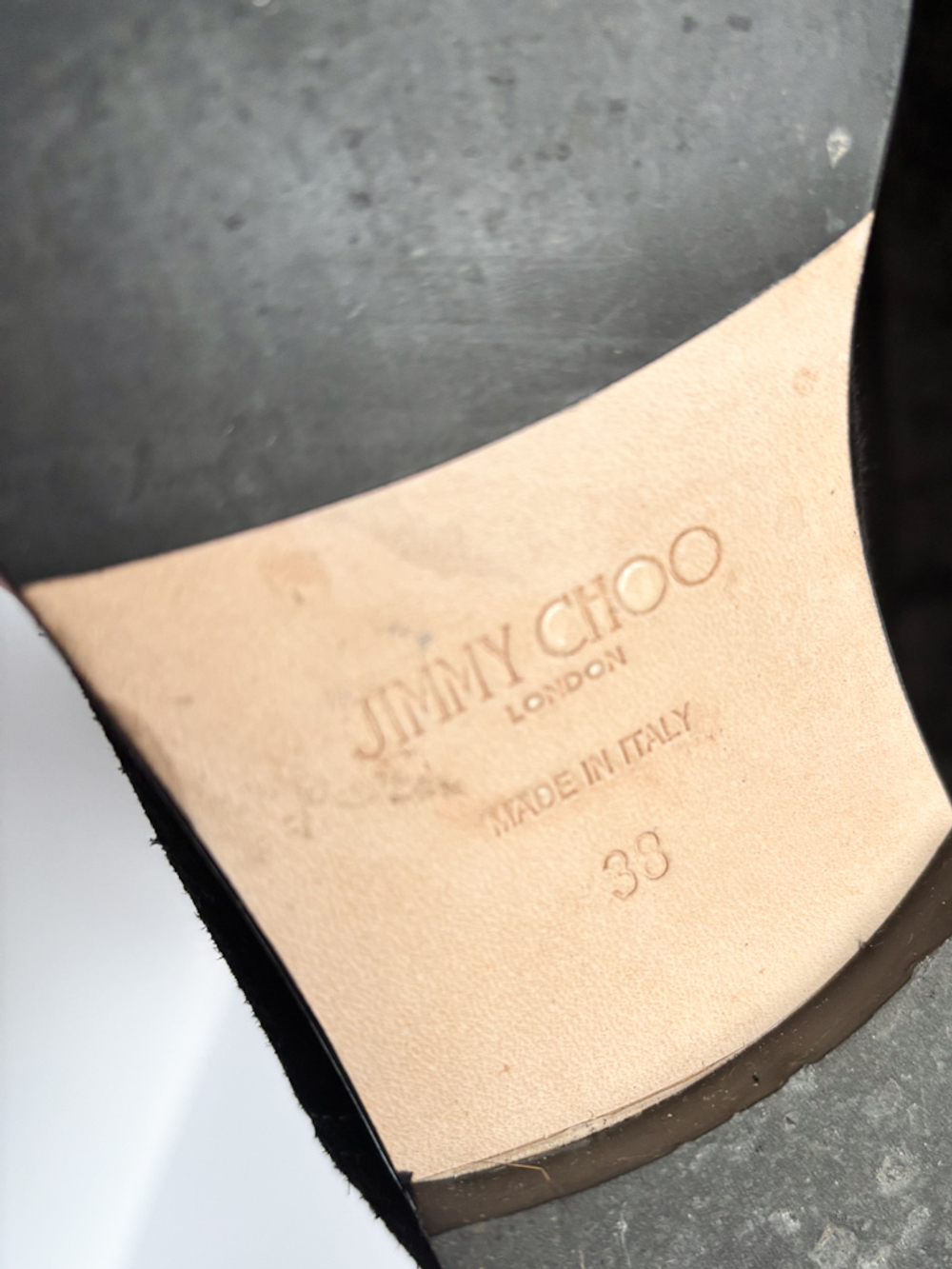 Замшевые сапоги Jimmy Choo, 38
