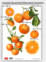 Трансфер для декупажа переводной рисунок для поверхностей 144