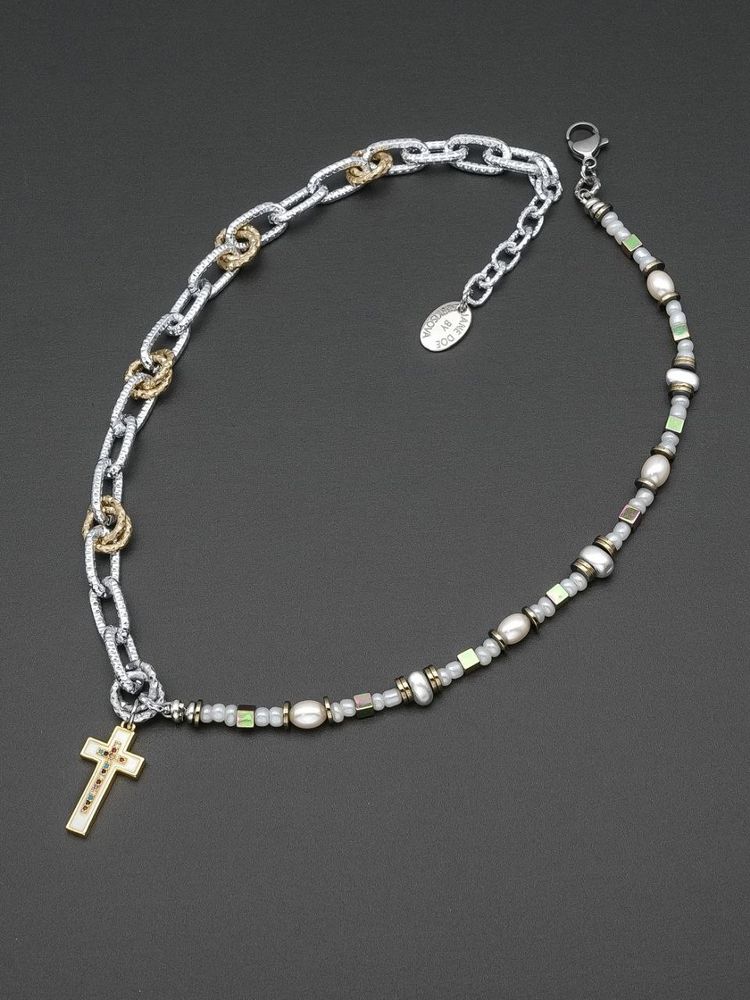 HMG 1339 SG Enamel cross Браслет арт.1430