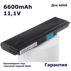 Аккумулятор iBatt 6600mAh, для A32-U1 A31-U1