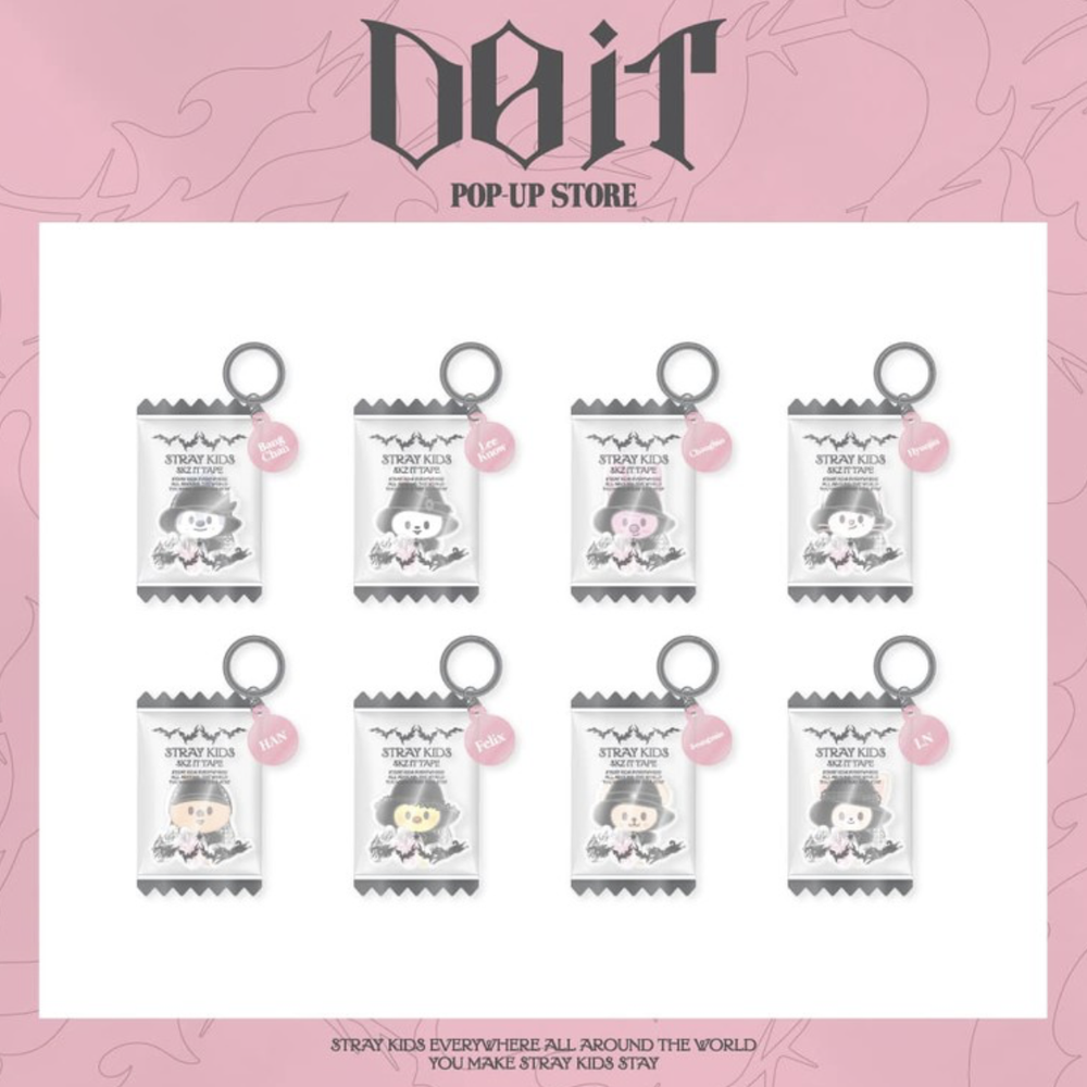 Мерч Stray Kids SKZOO SHAKER KEYRING ("DO IT" POP-UP STORE)