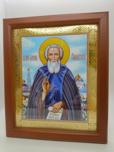 Святой Сергий Радонежский 21х17